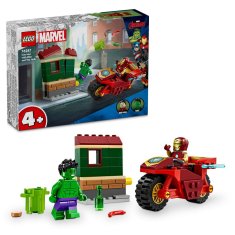 LEGO LEGO Marvel 76287 Iron Man s motorkou a Hulk