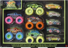 Mattel Mattel Hot Wheels Monster Trucks svítící ve tmě