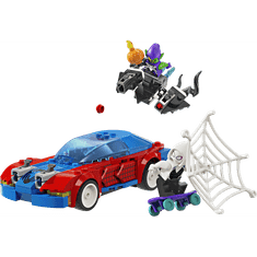 LEGO LEGO Marvel 76279 Spider-Manovo závodní auto a Venom Zelený goblin