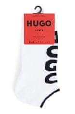 Hugo Boss 2 PACK - pánské ponožky HUGO 50468111-100 (Velikost 39-42)