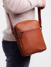 Vuch Pánská crossbody taška Oriana Brown