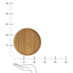 Intesi Servírovací podnos 26,5 cm z bambusu