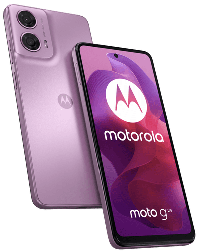  motorola smartphone Moto g24 Lavender fotoaparát gps skvělé snímky rychlý chod dobrá výdrž baterie