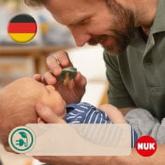 Nuk Latexový dudlík For Nature 6-18 m 2 ks box červená, vel. 6-18 m