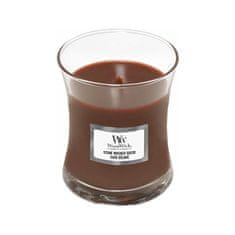 Woodwick Vonná svíčka váza Stone Washed Suede 85 g