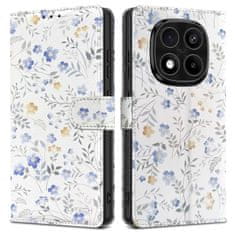 Tech-protect Wallet knížkové pouzdro na Xiaomi Redmi Note 14 Pro 5G / Pro Plus 5G / Poco X7 5G, spring flowers