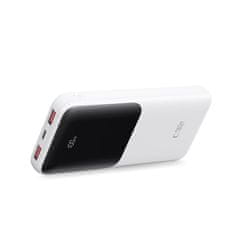 Tech-protect PB01 Power Bank 10000mAh 2x USB / USB-C 22.5W, bílý