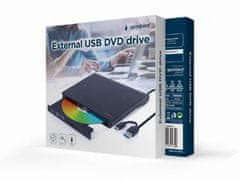 HADEX Externí DVD mechanika GEMBIRD DVD-USB-03 black