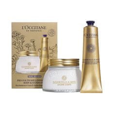 LOccitane EnProvence Dárková sada Pro-Youth Shea Immortelle Body & Hands Duo