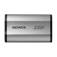 Adata External SSD 1TB SD810 USB 3.2 USB-C, Stříbrná