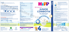 HiPP 4 Junior Combiotik Batolecí mléko 4x700 g