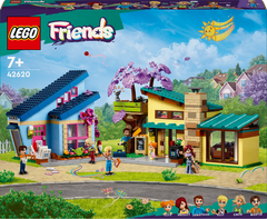 LEGO LEGO Friends 42620 Rodinné domy Ollyho a Paisley