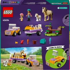 LEGO LEGO Friends 42634 Přívěs s koněm a poníkem