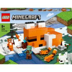 LEGO LEGO Minecraft 21178 Liščí domek 