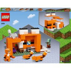 LEGO LEGO Minecraft 21178 Liščí domek 