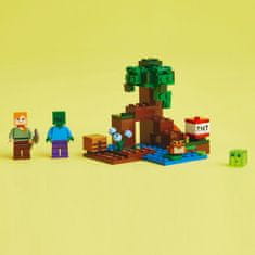 LEGO LEGO Minecraft 21240 Dobrodružství v bažině