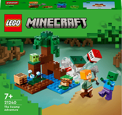 LEGO LEGO Minecraft 21240 Dobrodružství v bažině