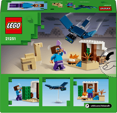 LEGO LEGO Minecraft 21251 Steve a výprava do pouště