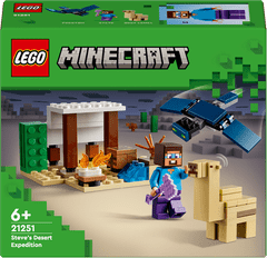 LEGO LEGO Minecraft 21251 Steve a výprava do pouště