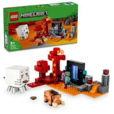 LEGO LEGO Minecraft 21255 Přepadení v portálu do Netheru