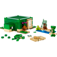 LEGO LEGO Minecraft 21254 Želví domek na pláži