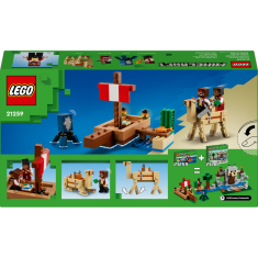 LEGO LEGO Minecraft 21259 Plavba na pirátské lodi