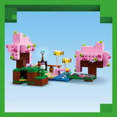 LEGO LEGO Minecraft 21260 Zahrada s rozkvetlými třešněmi