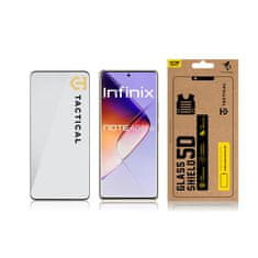 Tactical Tvrzené sklo pro Infinix Note 40 Pro 4G 5D černé