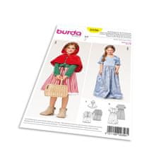 Burda Střih Burda 2356 - Červená karkulka, princezna