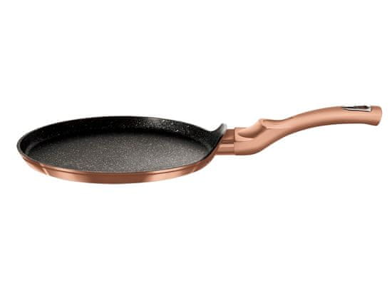 Berlingerhaus Pánev na palačinky s mramorovým povrchem 28 cm Rosegold Metallic Line BH-6180