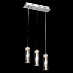 ACA ACA Lighting Crystal závěsné svítidlo P6005CH3 6005CH3