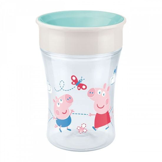 Nuk Dětský hrníček Magic Cup Peppa Pig (8+ m.) 360°