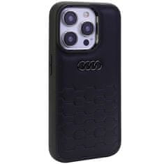 Audi AUDI hard obal na iPhone 15 PRO 6.1" Černý GT Synthetic Leather