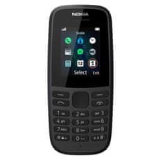 Nokia Černý telefon 105 TEL-NOK105