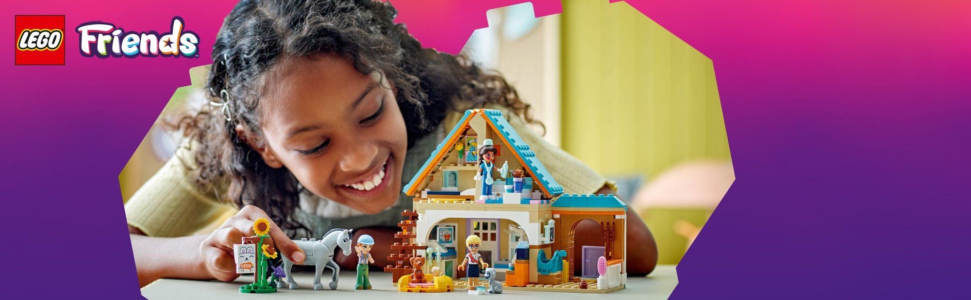 LEGO Friends 42651 Veterinární klinika pro koně a domácí mazlíčky