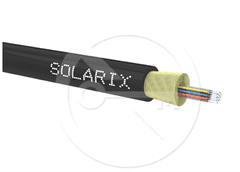 Solarix DROP1000 kabel Solarix 16vl 9/125 3,9mm LSOH Eca černý 500m SXKO-DROP-16-OS-LSOH