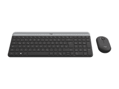 Logitech Logitech MK470, bezdrátový set klávesnice a myši (Qwertz DE) - bílá