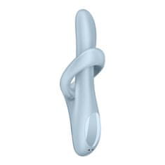 Satisfyer Satisfyer Heat Flex 4 (Blue), hřejivý rotační vibrátor