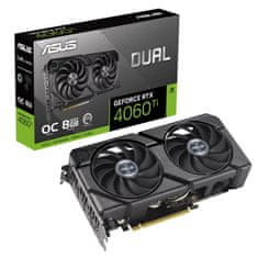 ASUS ASUS VGA NVIDIA GeForce RTX 4060 Ti DUAL OC EVO 8G, 8G GDDR6, 3xDP, 1xHDMI