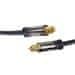 PremiumCord Kabel Toslink M/M, OD:6mm, Gold design 1m