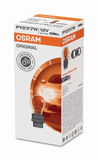 Osram OSRAM PY27/7W 3757AK 12V oranžová