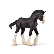 Mac Toys COLLECTA Hříbě Clydesdale - Black