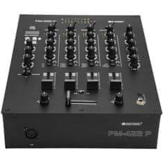 Omnitronic PM-422P, 4-kanálový mixážní pult s MP3/BT přehrávačem