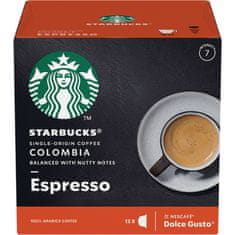 Starbucks Kávové kapsle MEDIUM ESPRESSO COLOMBIA 12 Caps