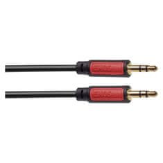 Emos AV kabel SM5003 jack kabel 3,5mm stereo, vidlice - 3,5mm vidlice 3m