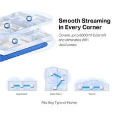 Mercusys Komplexní Wi-Fi systém Halo H30G (3-pack)