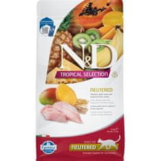 N&D TROPICAL SELECTION Cat LG Chicken Neutered 1,5 kg