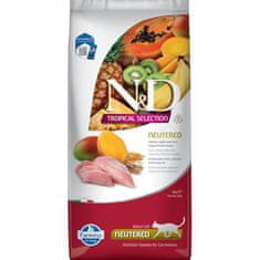 N&D TROPICAL SELECTION Cat LG Chicken Neutered 10 kg