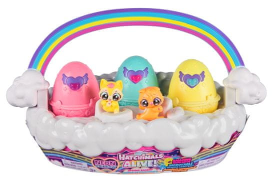 Spin Master Hatchimals Multi balení Mráček s neónovou duhou