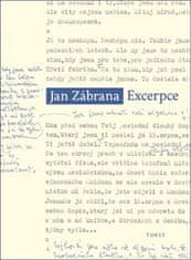 Jan Zábrana: Excerpce